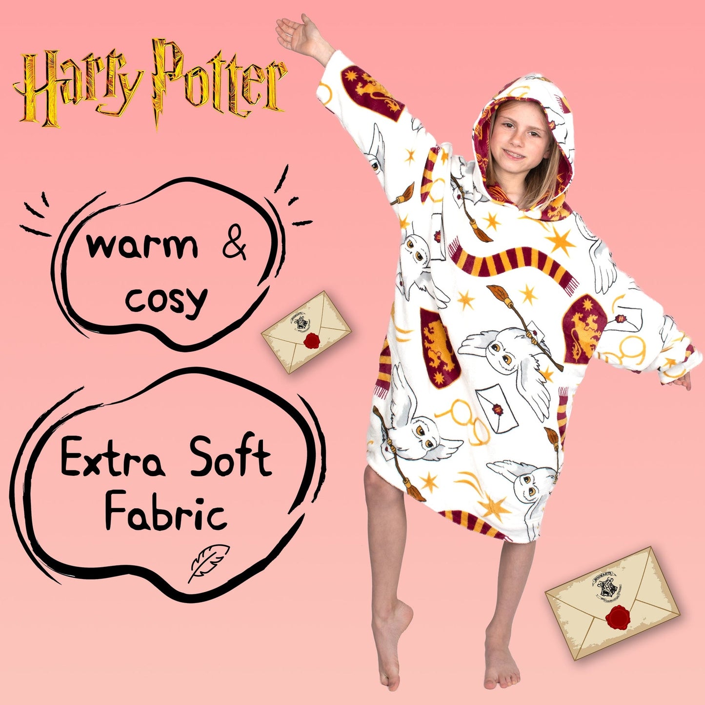 Sweat à capuche Harry Potter – Oversized Blanket