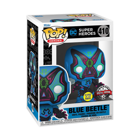 pop blue beetle dia de los dc 410