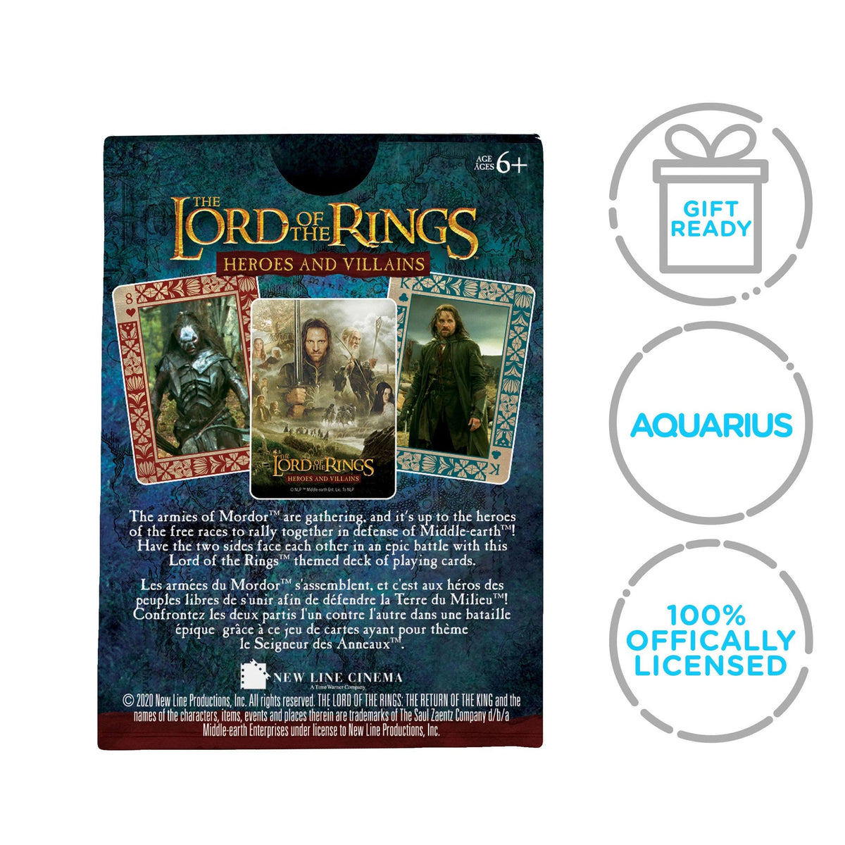 Jeu de cartes Le Seigneur des Anneaux - Héros & Villains - vue 6