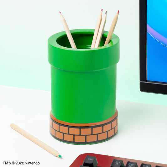 Pot à Plantes et à Stylos Super Mario - Tuyau – vue 2