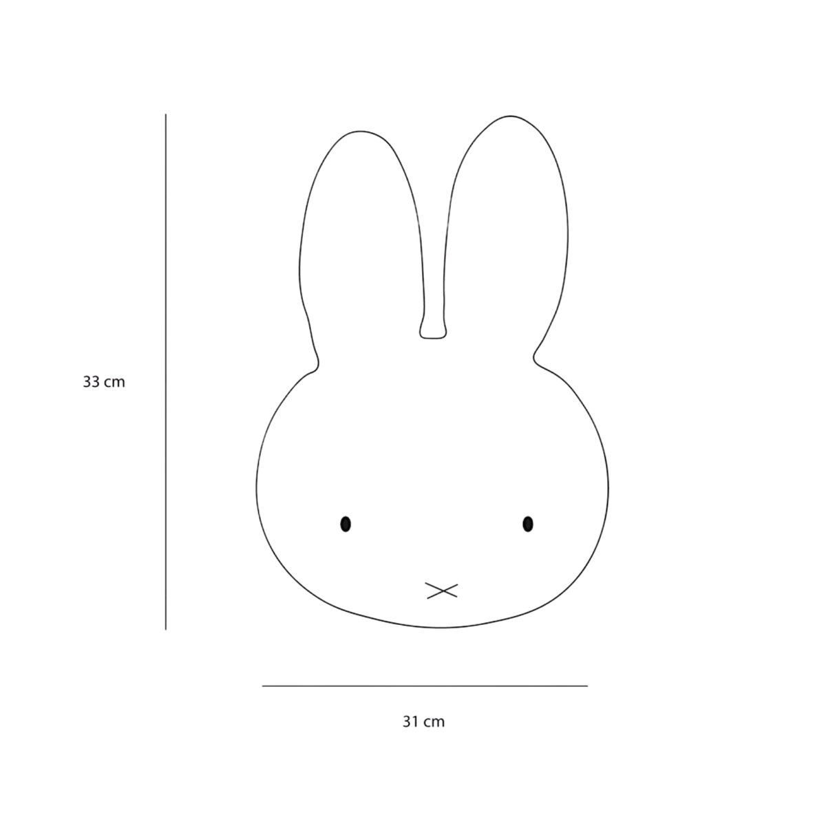 Décoration murale Lapin Miffy - Wild & Soft