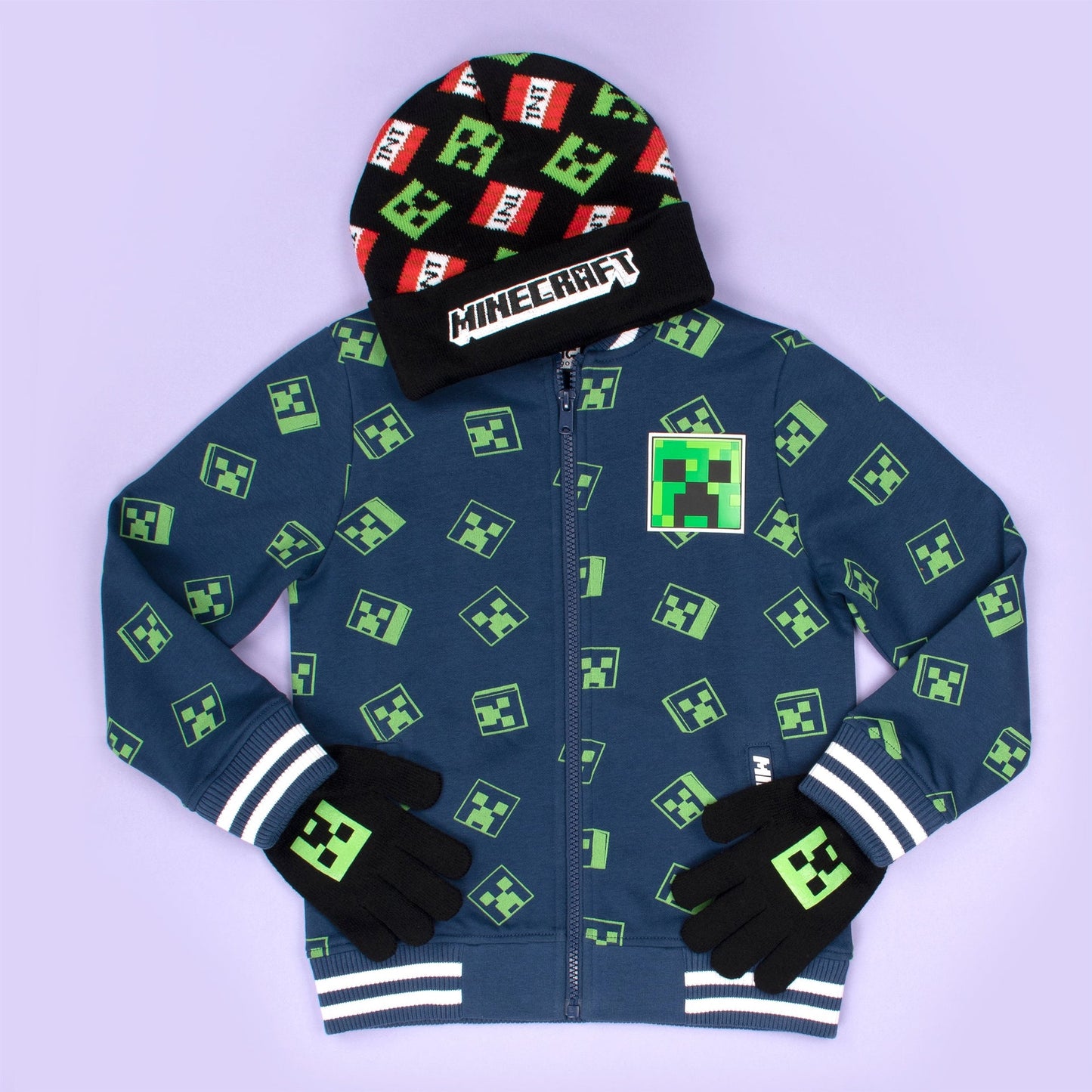 Minecraft Baseball Jacket