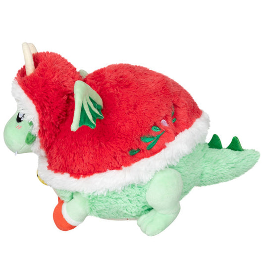 Mini Squishable Plüschtier – Weihnachtsdrache