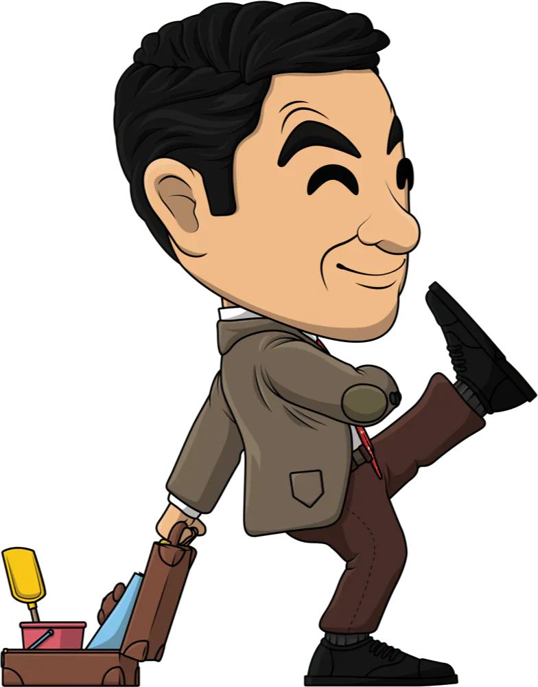 mr bean vinyl figurine mr bean youtooz