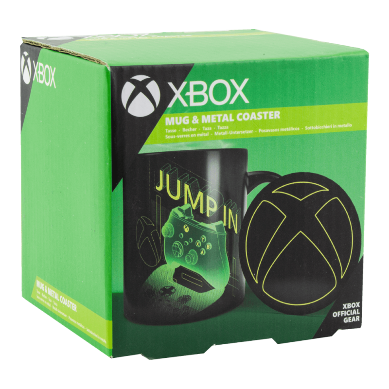 Mug Xbox avec Dessous de Verre Métallique – vue 5