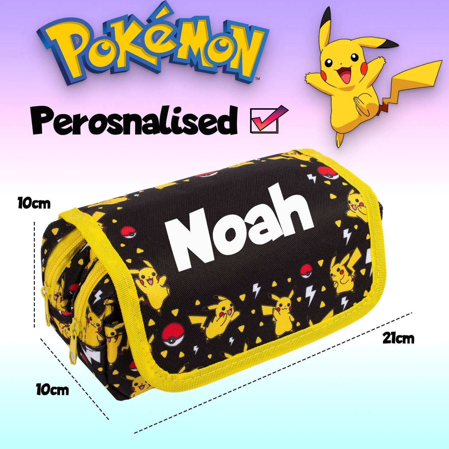Trousse scolaire – Pikachu