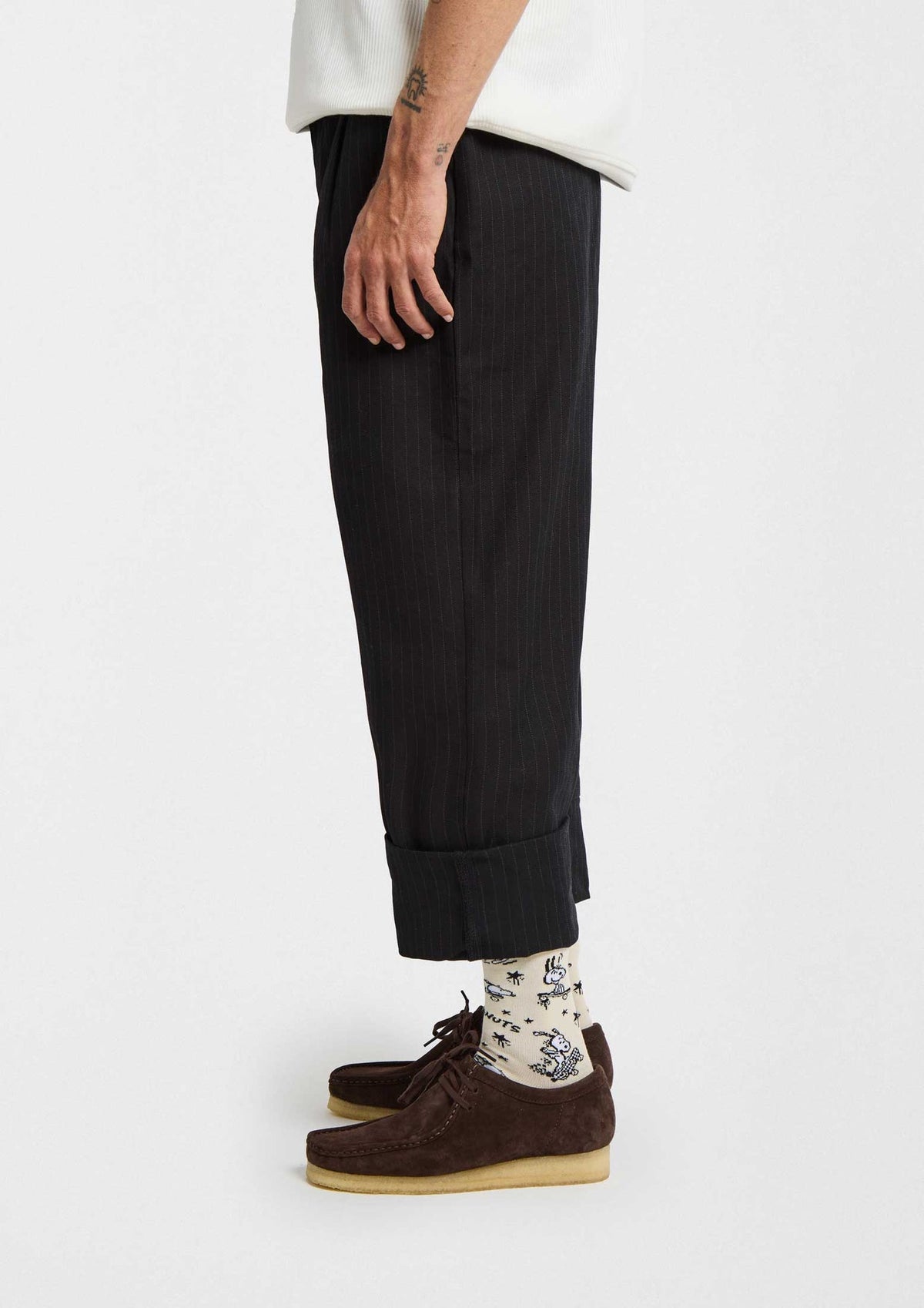 Snoopy Skate Orange Socks