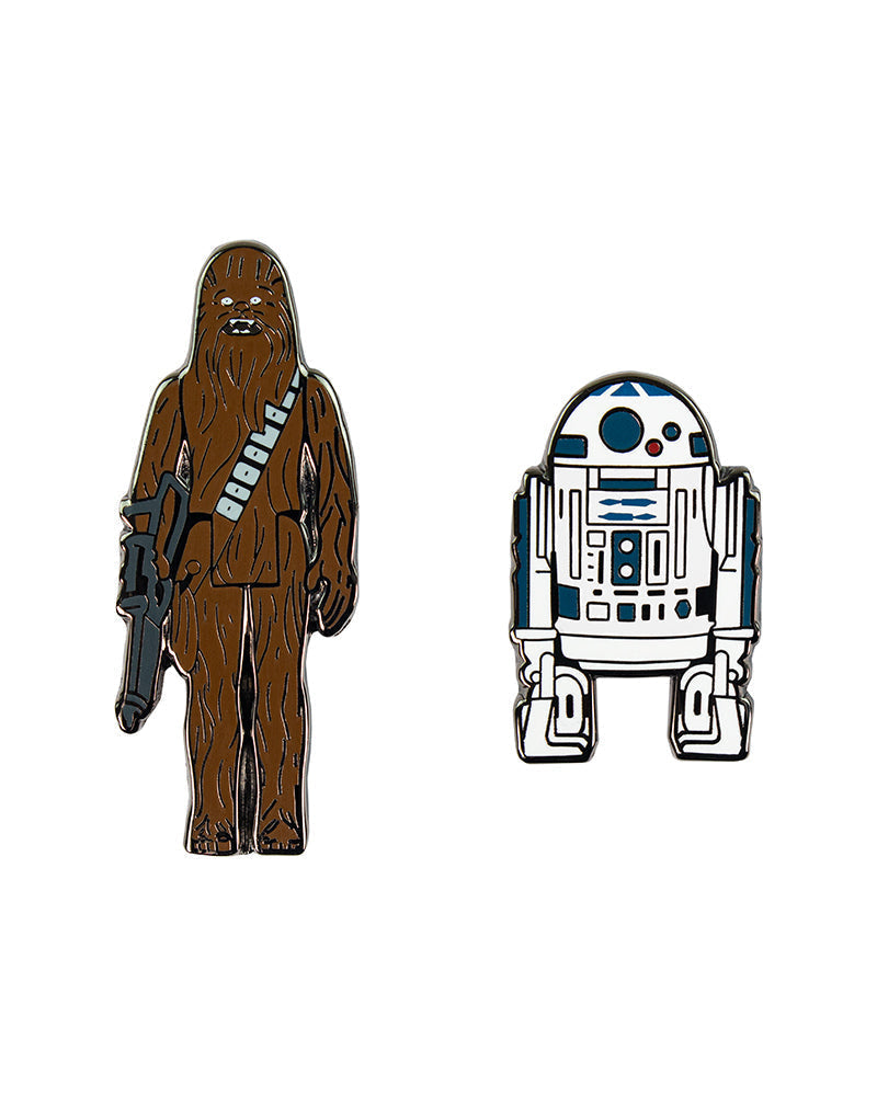Pin's Star Wars R2-D2 & Chewbacca Set 1.2 – Pin Kings Numskull