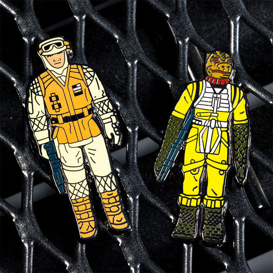 Pin's Star Wars Bossk & Soldat Rebelle Hoth Set 1.13 – Pin Kings Numskull