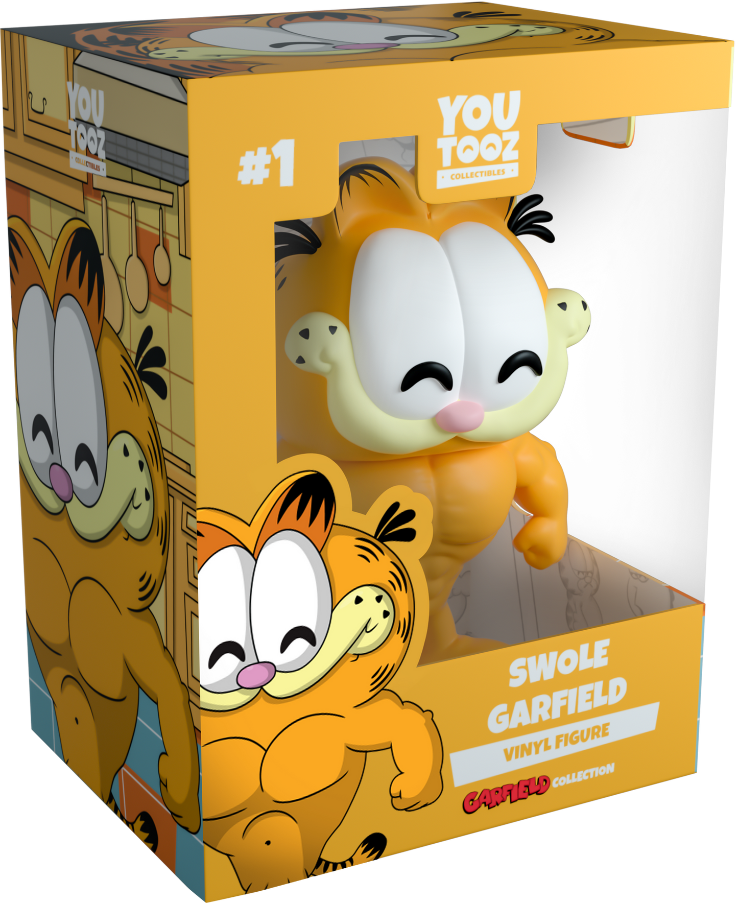 Muskulöser Garfield