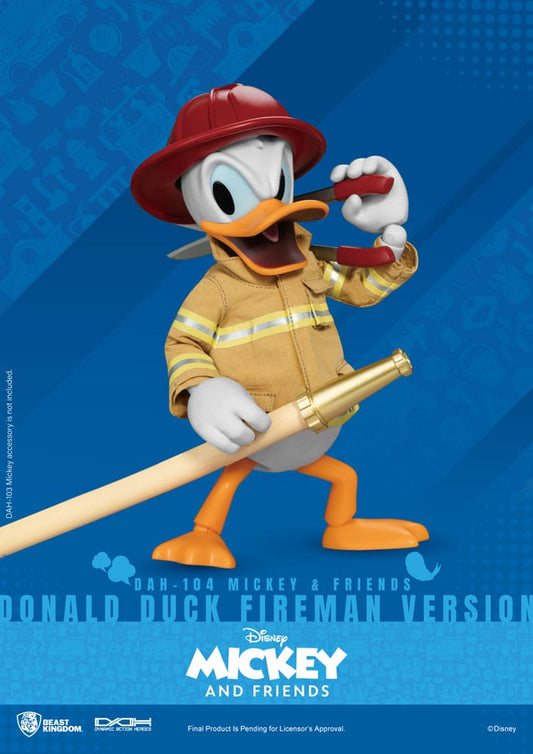 Donald Duck Feuerwehrmann-Version
