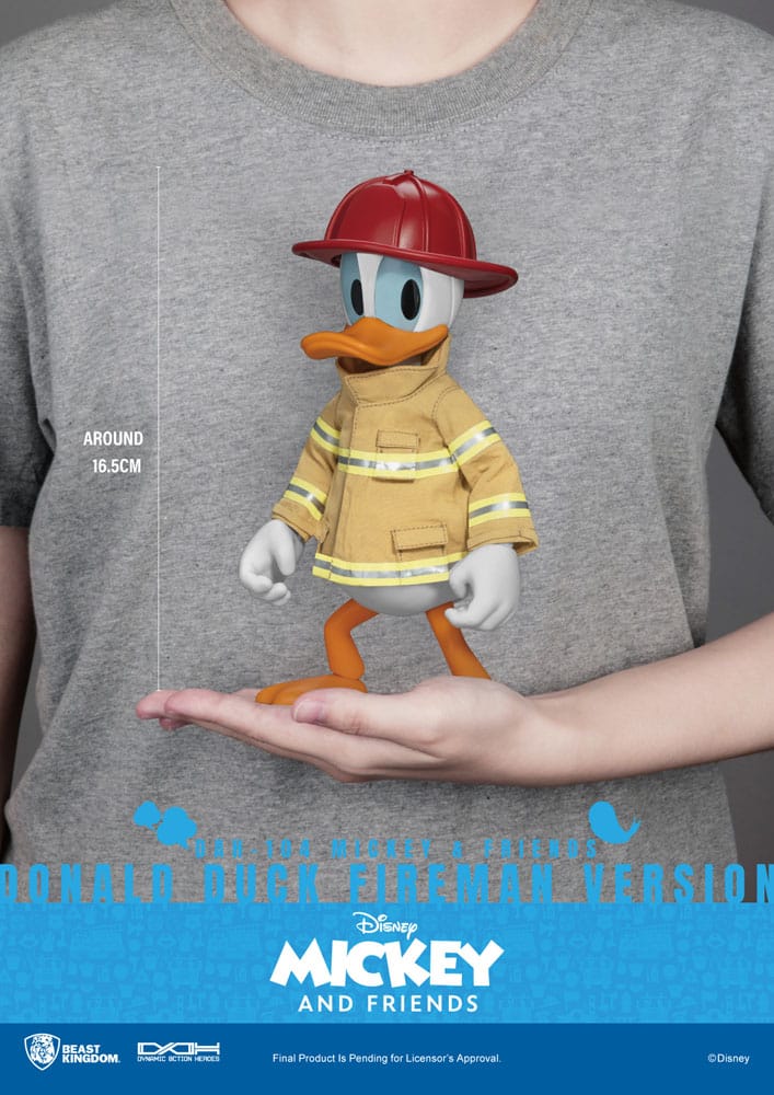 Donald Duck Feuerwehrmann-Version