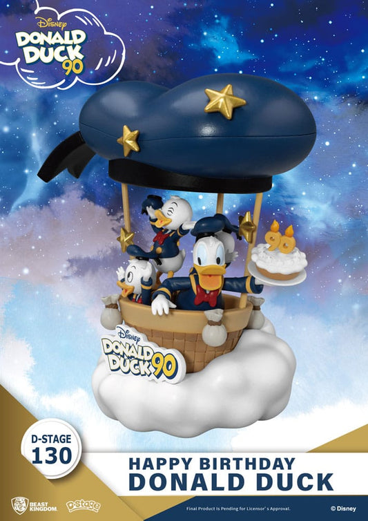 Diorama D-Stage Donald Duck „90. Jahrestag“