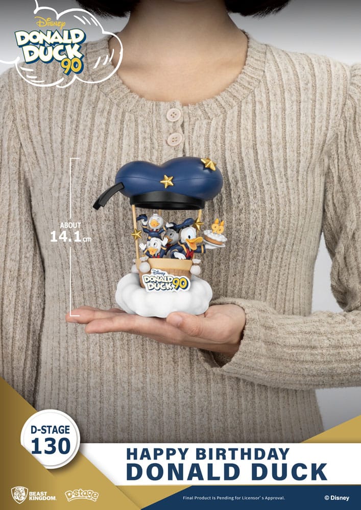 Diorama D-Stage Donald Duck „90. Jahrestag“