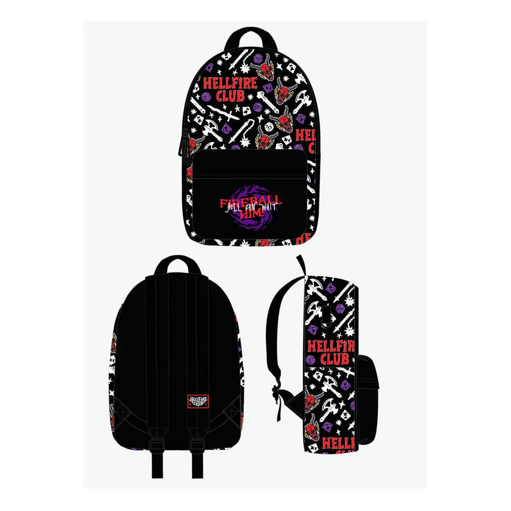 Sac à Dos Stranger Things - Fireball Him! – vue 1