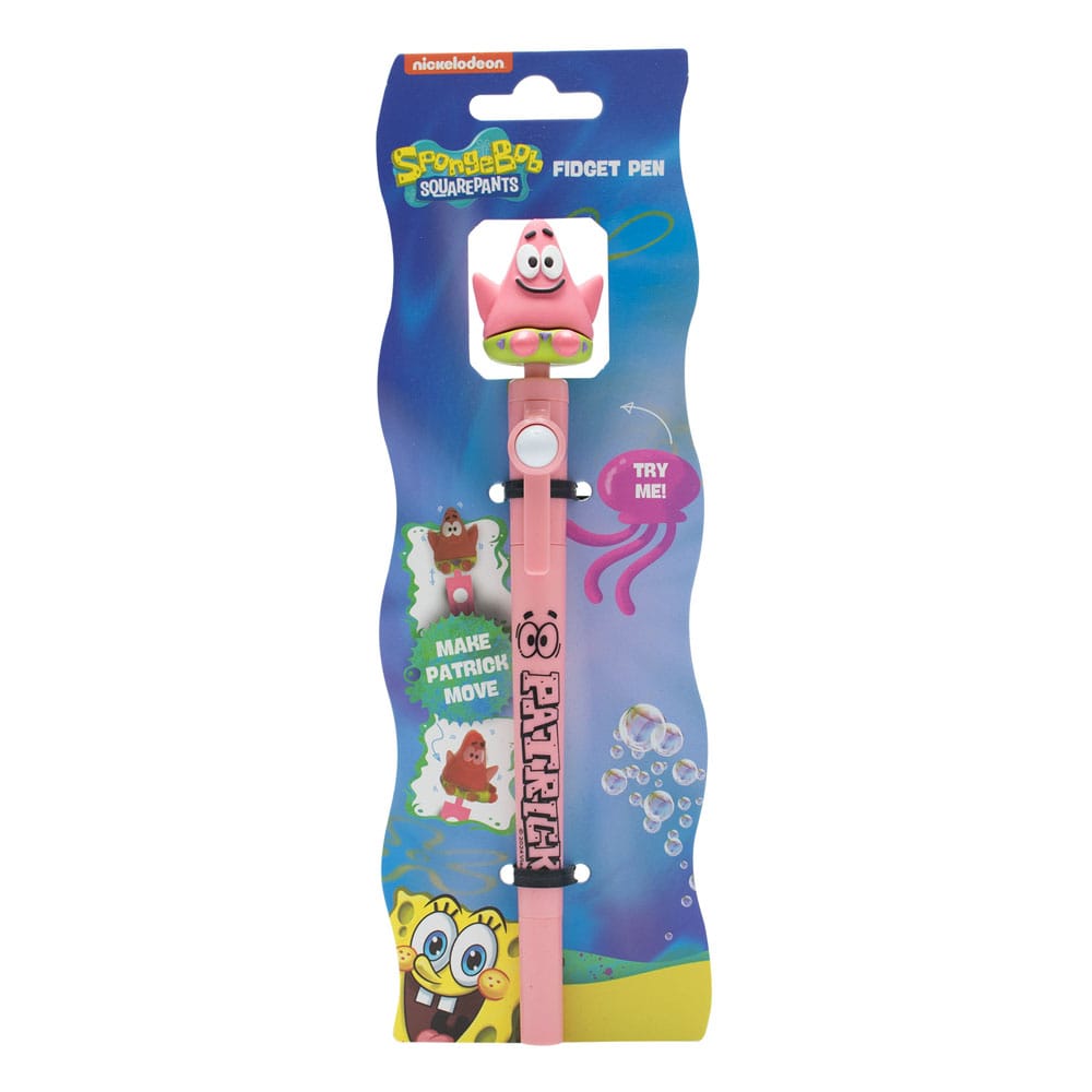 Stylo à Bille Bob l´Éponge – Fidget Patrick – vue du produit 2