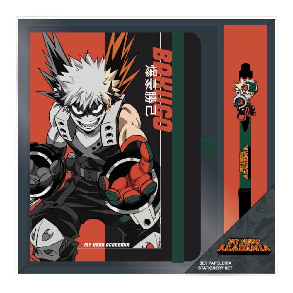 My Hero Academia Briefpapier-Set – Bakugo