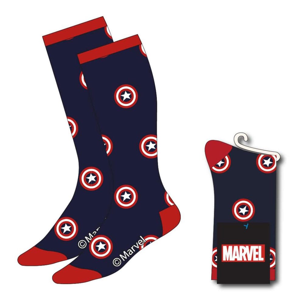 Avengers Socken - Captain America Schild