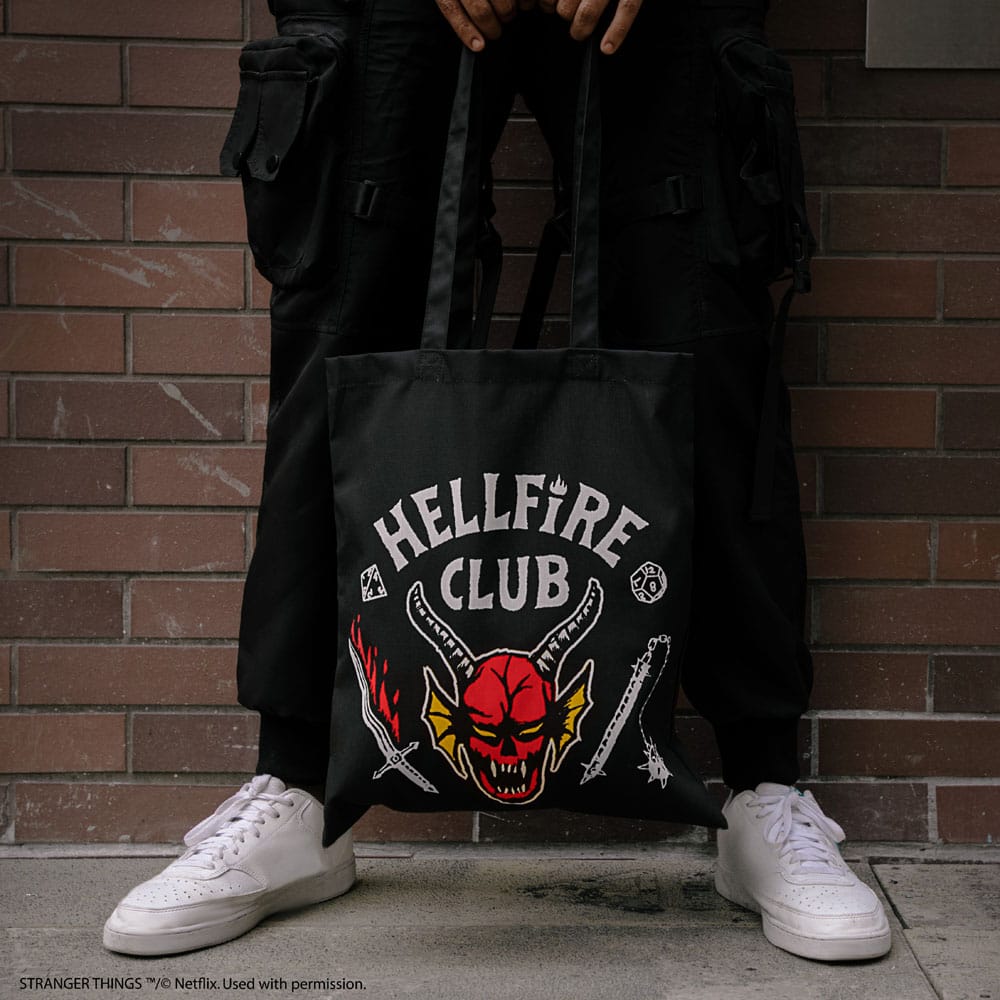 Stranger Things Tote Bag - Hellfire Club