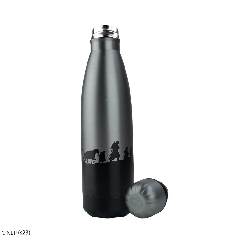 The Lord of the Rings - The Fellowship of the Ring Insulated Bottle (Silver)