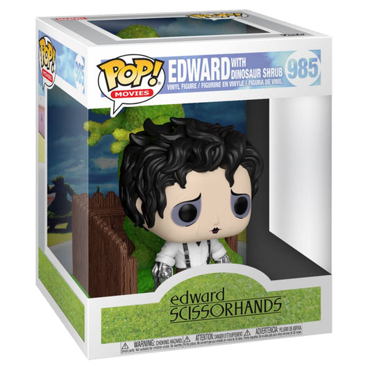Funko Edward & Arbuste Dinosaure