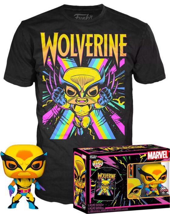 wolverine blacklight pop tee