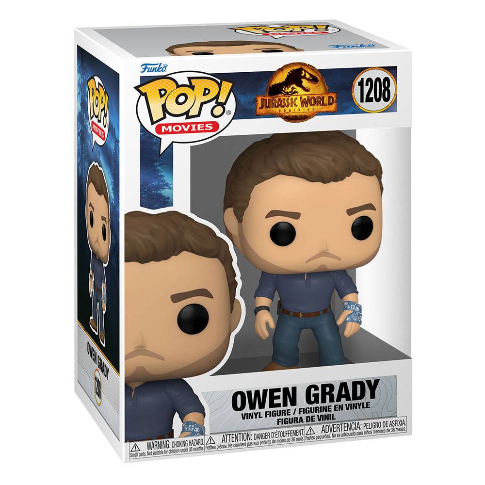 jurassic world 3 funko pop movies owen grady