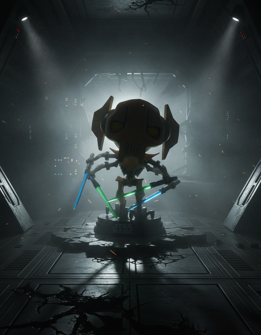 Pop! General Grievous with Lightsabers