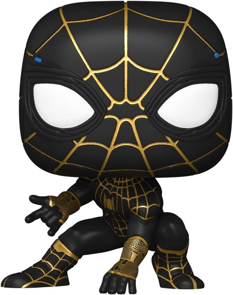 spider man black gold suit