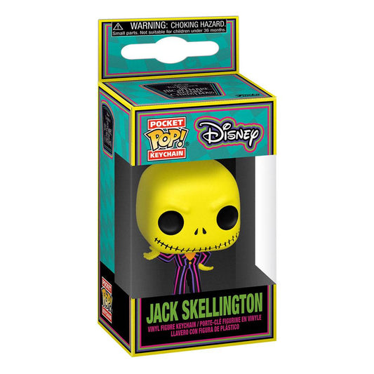 Pop! Schlüsselanhänger Jack Skellington (Schwarzlicht)