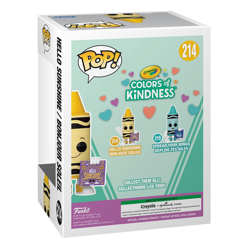 Funko Pop! Crayon Jaune (Hello Sunshine)