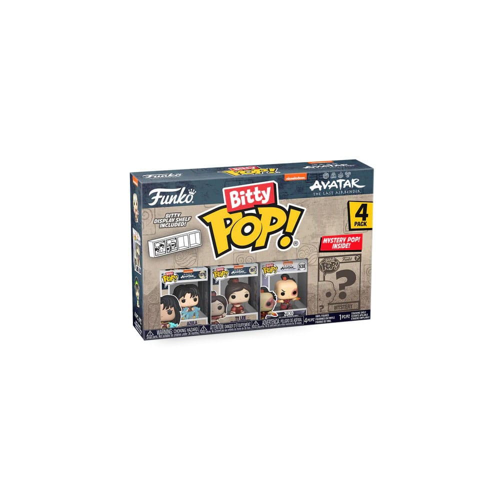 Funko Bitty Pop! Avatar le dernier maître de l´air 4-Pack Series 2 – Avatar, le dernier maître de l'air