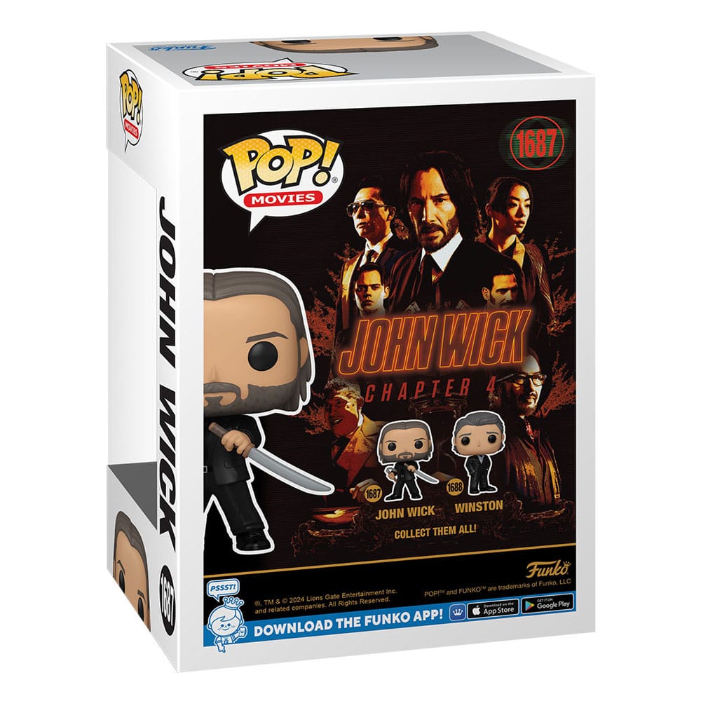 Funko Pop! John Wick avec Epée & Nunchakus