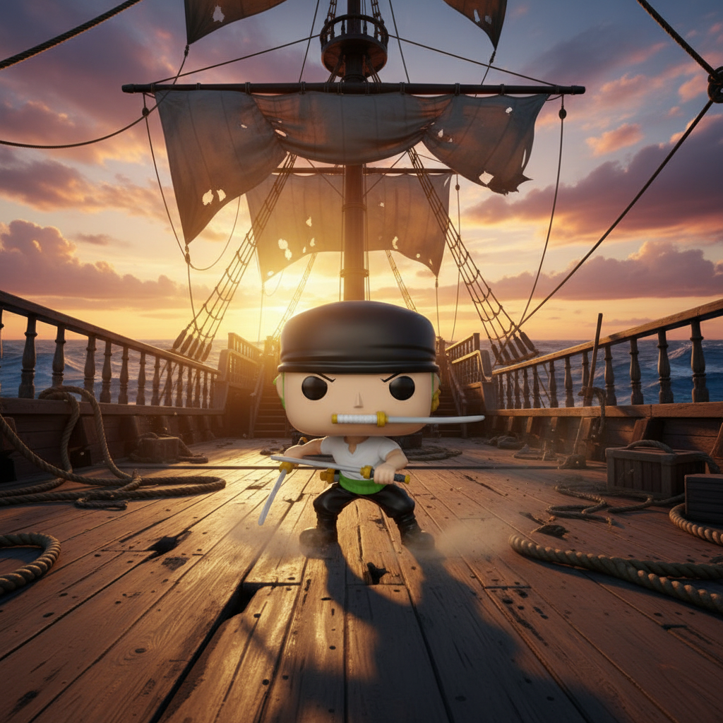 Funko Pop! Roronoa Zoro (Two Sword Style) – One Piece