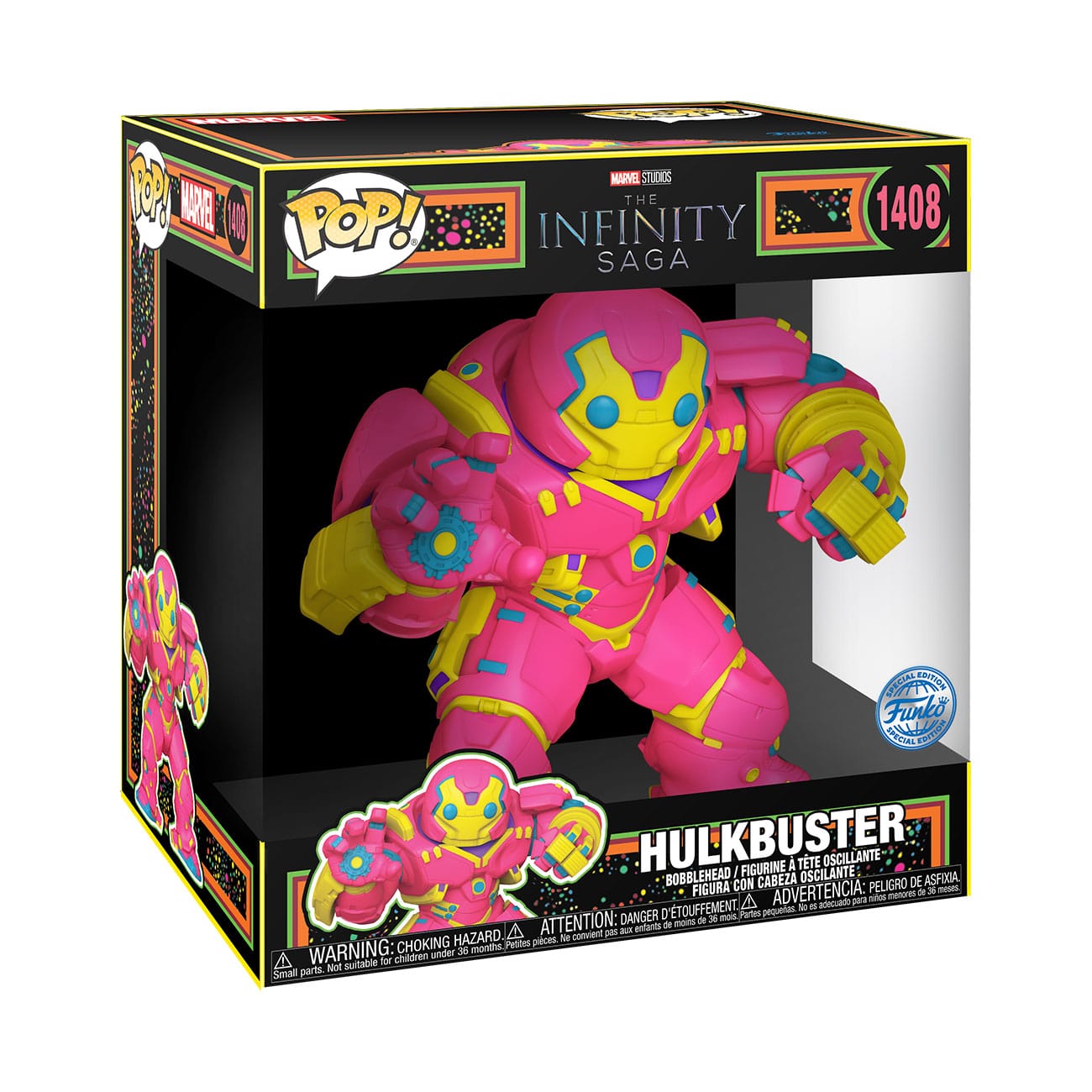 Pop! Jumbo HulkBuster (Schwarzlicht)