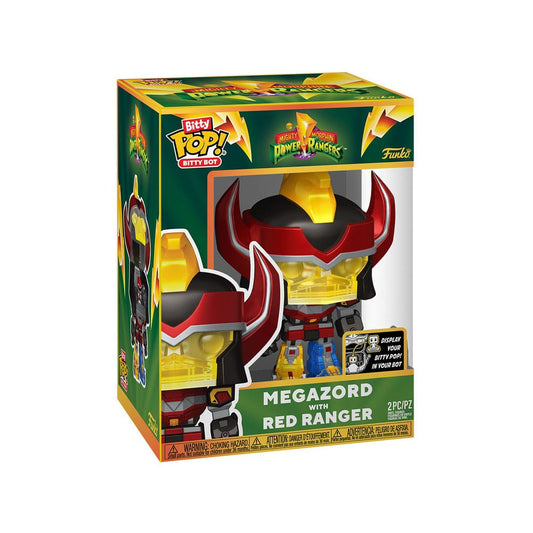 Kleines Pop! Bot Megazord mit Red Ranger