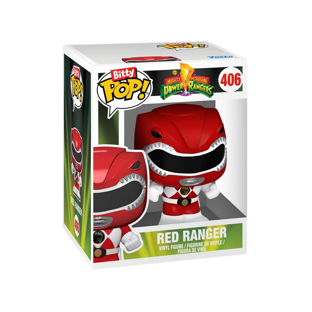 Kleines Pop! Bot Megazord mit Red Ranger