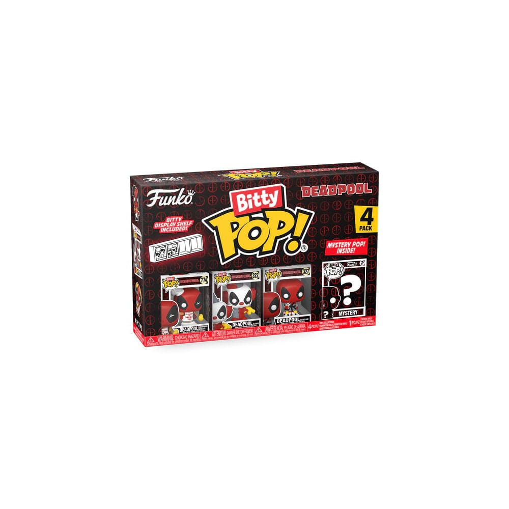 Funko Bitty Pop! Deadpool 4-Pack Series 1