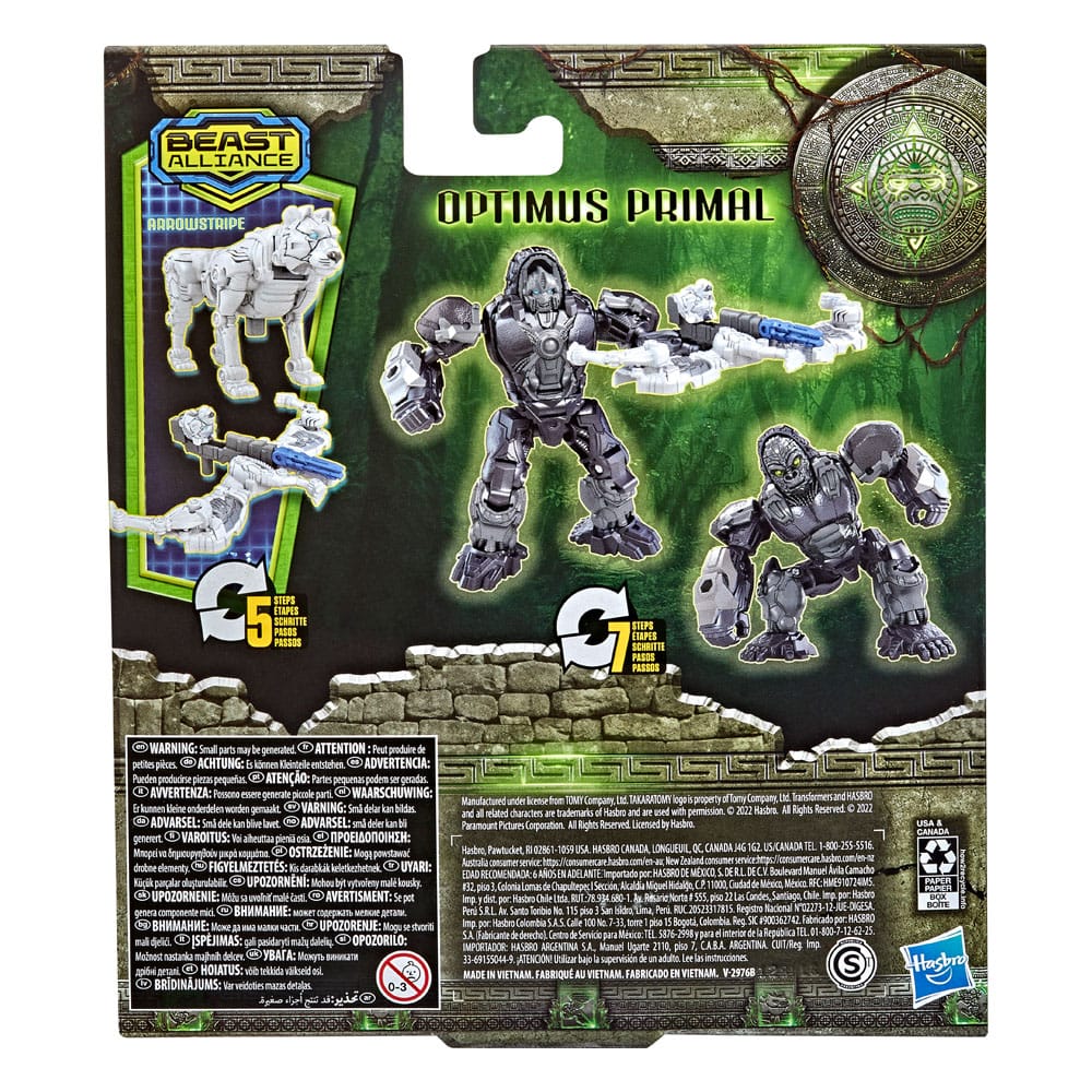 Transformers Beast Alliance Weaponizer Optimus Primal & Arrowstripe – vue produit 5