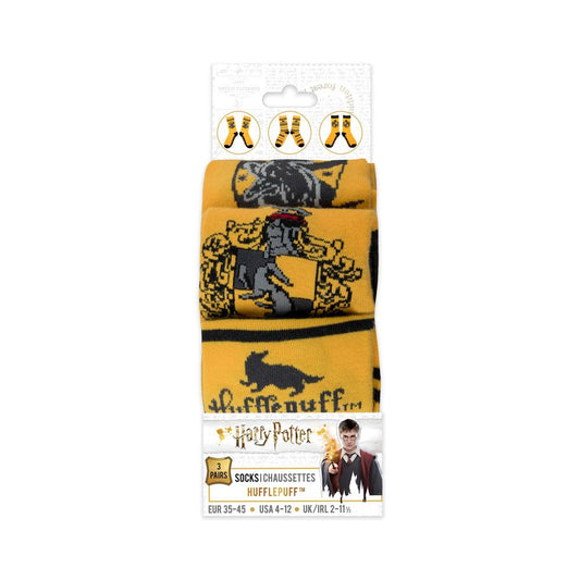 Harry Potter Pack 3 Paar Socken – Hufflepuff