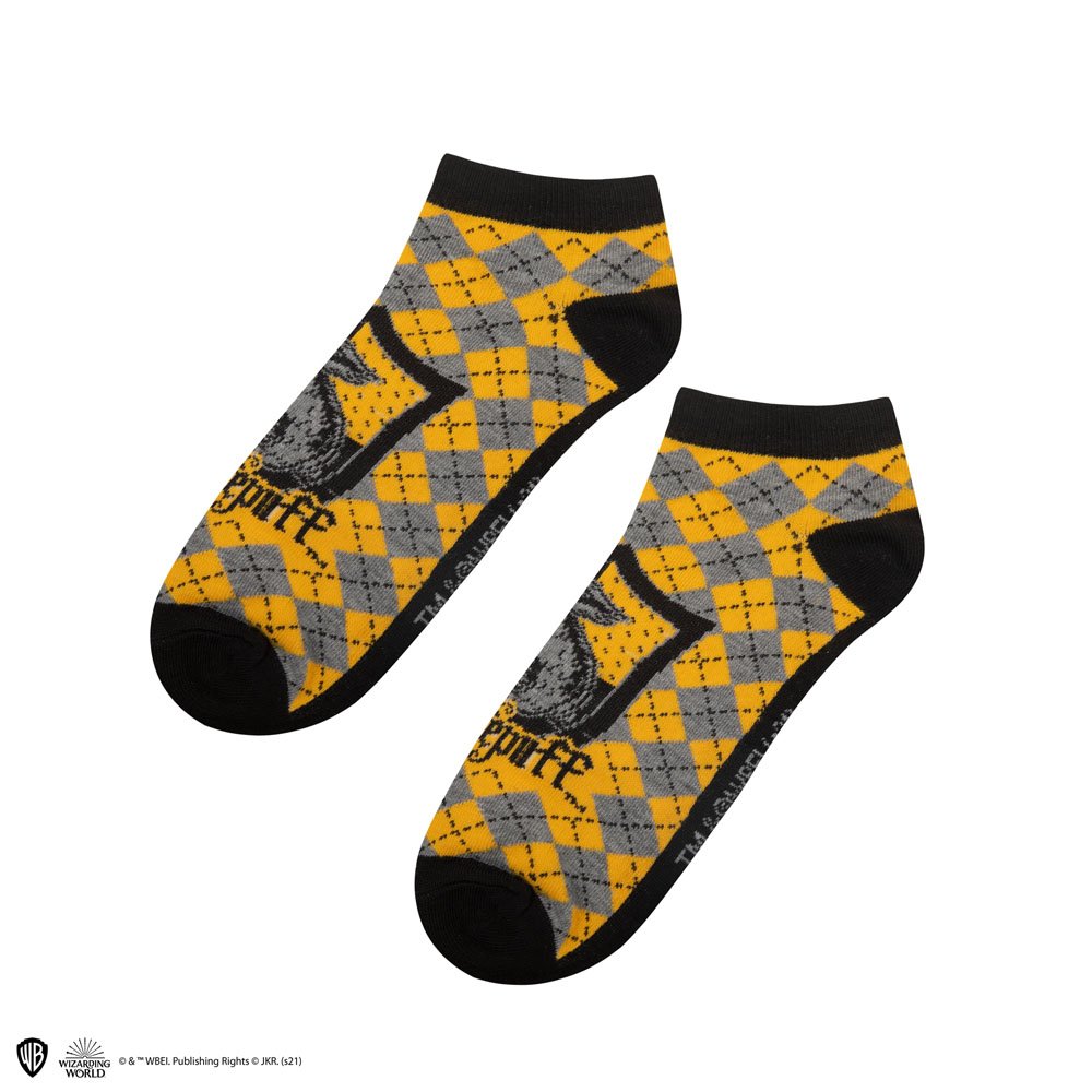 HARRY POTTER – Hufflepuff – Set mit 3 Paar Socken