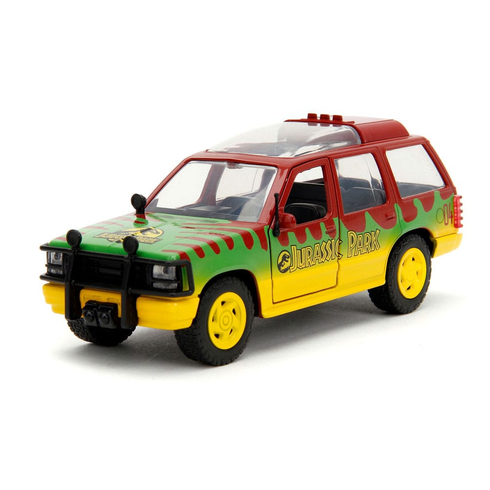 Jurassic World Véhicule 1/32 1993 Ford Explorer Jada Toys JADA253252022 4006333084423