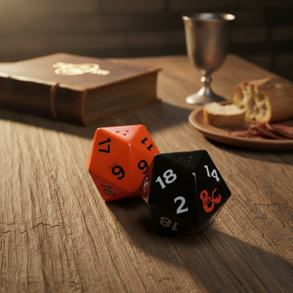 Salt and Pepper Dungeons and Dragons – Würfel