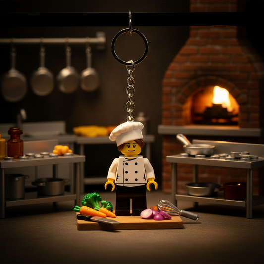 LEGO Leuchtender Schlüsselanhänger - Koch