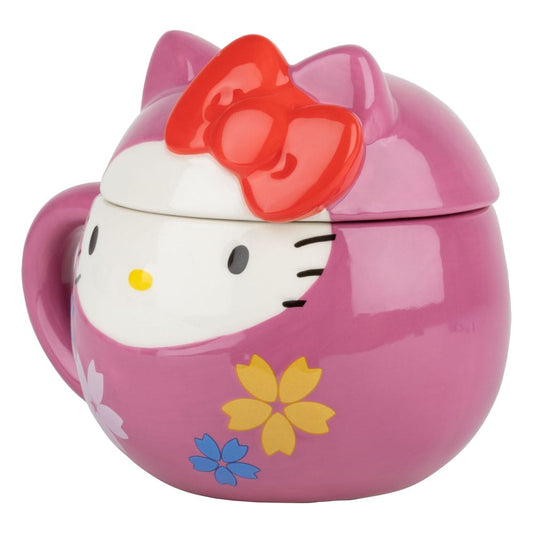 3D-Tasse mit Deckel Hello Kitty - Daruma