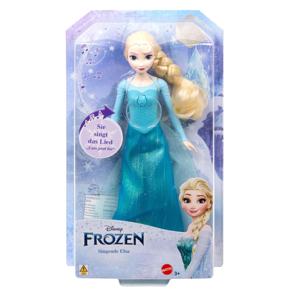 Poupée sonore Elsa La Reine des Neiges – version allemande – Mattel
