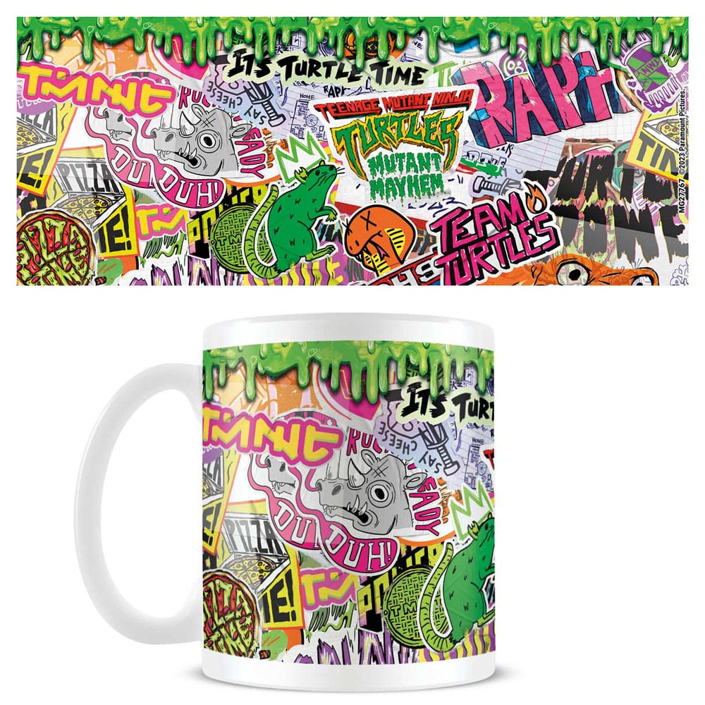 Mutant Mayhem Ninja Turtles Tasse – Graffiti