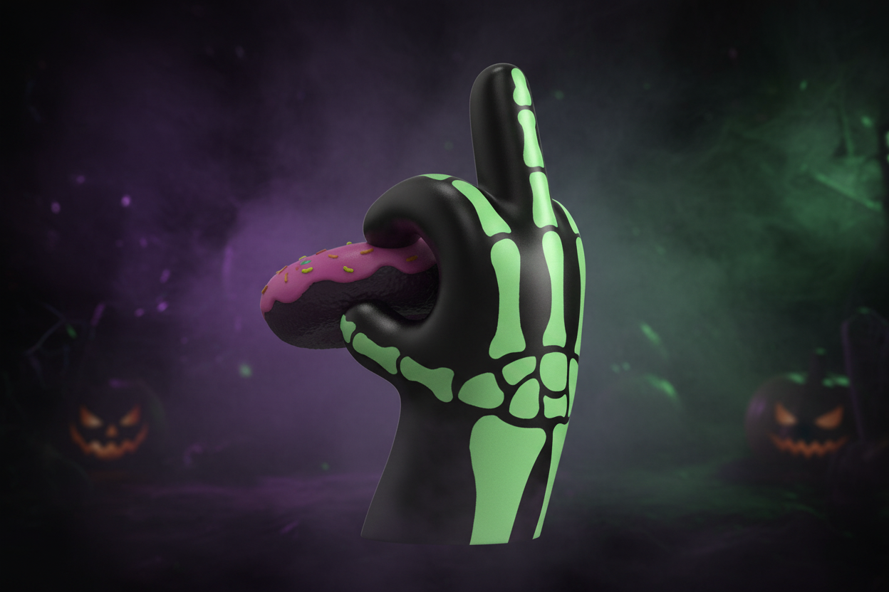 I Donut Care – Spooky – Glow In The Dark