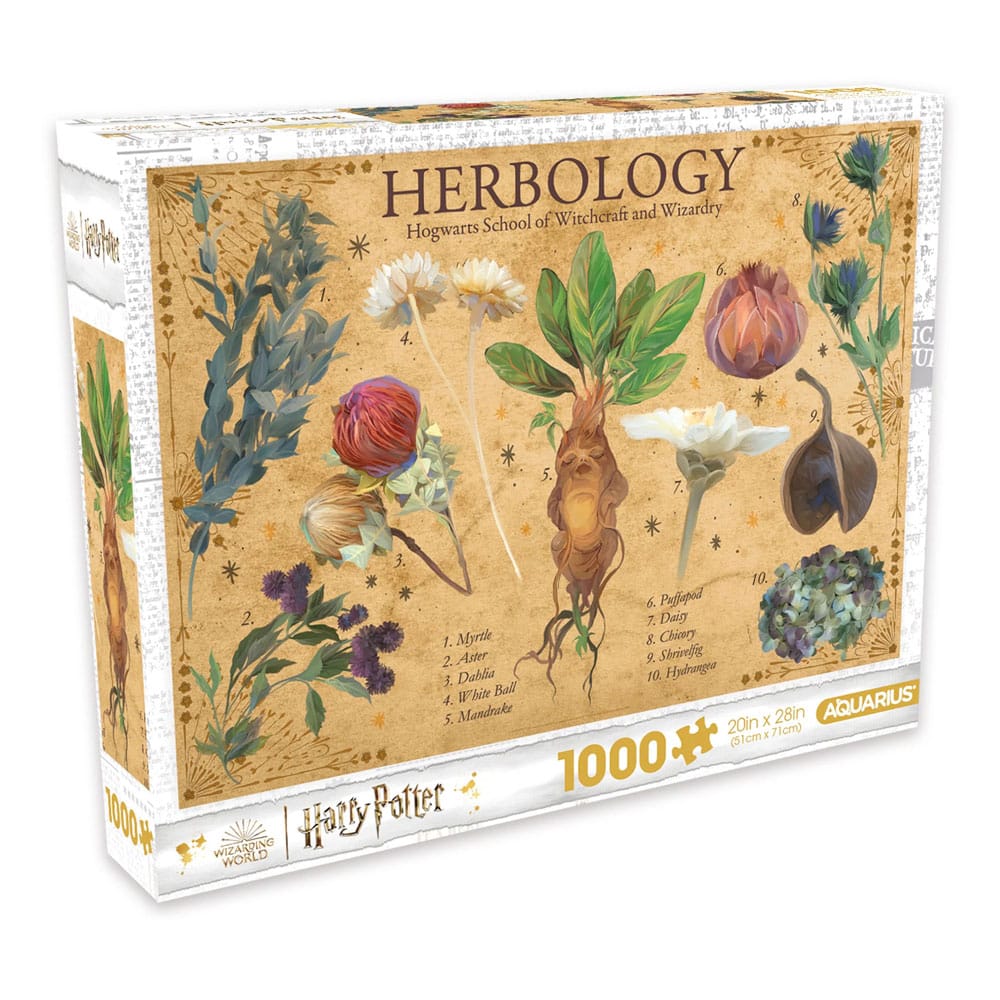 Puzzle Harry Potter - Herbology - 1000 pièces