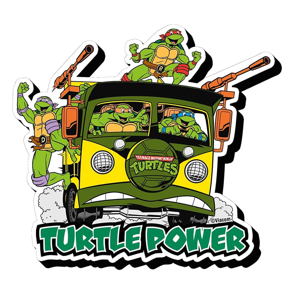 Magnet Van Funky Chunky Turtle Power - vue 2